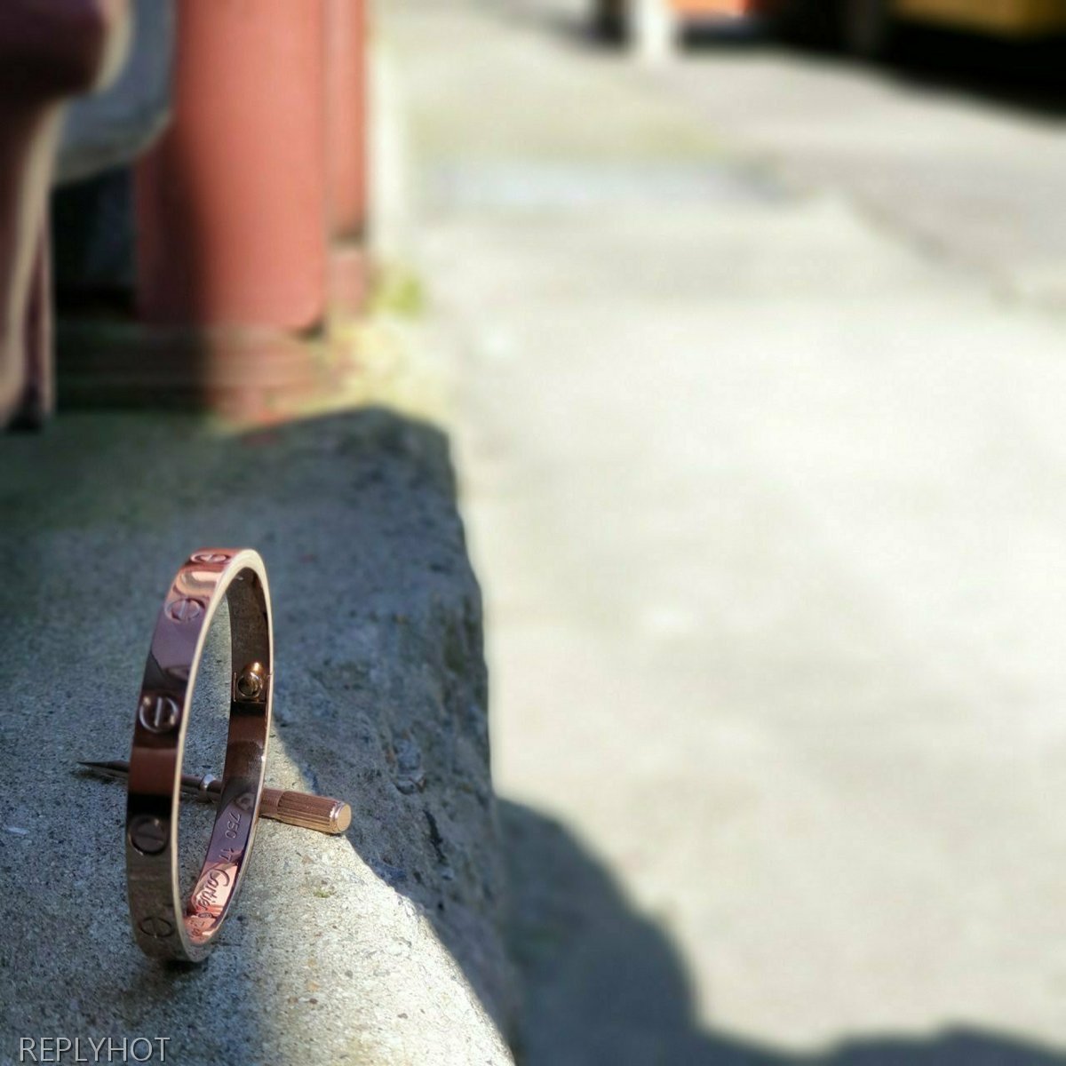 까르띠에 러브팔찌 로즈골드 여성용