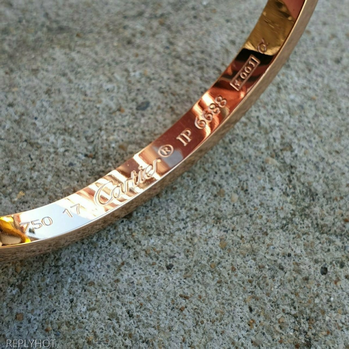 까르띠에 러브팔찌 로즈골드 여성용