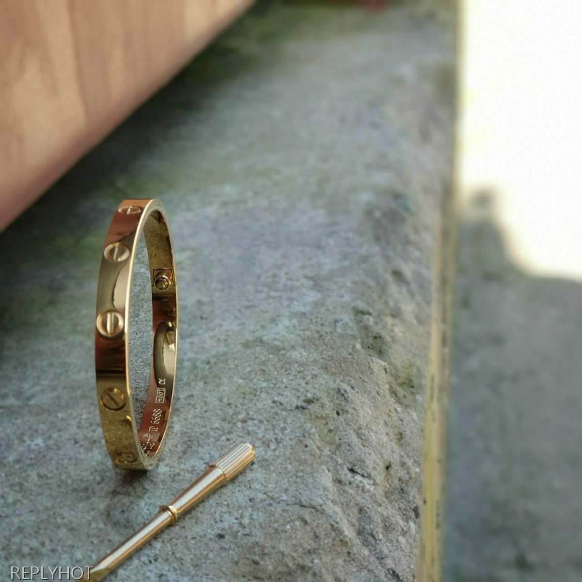 까르띠에 러브팔찌 골드 여성용