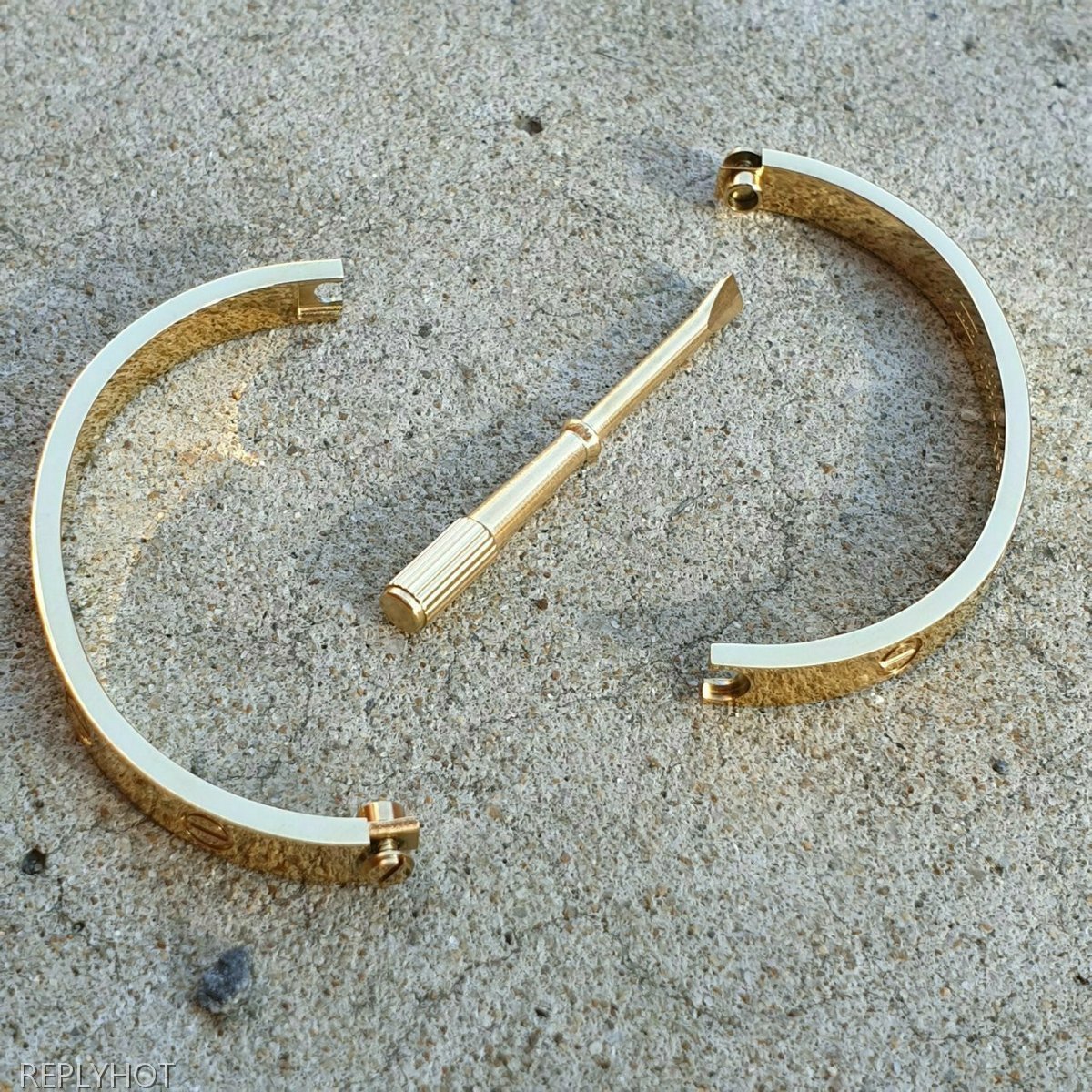 까르띠에 러브팔찌 골드 여성용