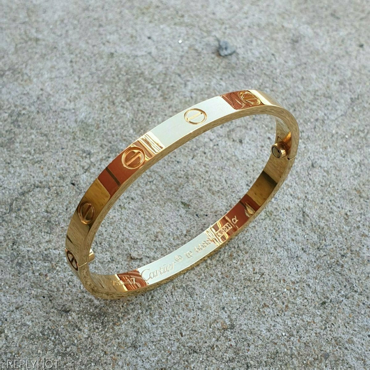 까르띠에 러브팔찌 골드 여성용