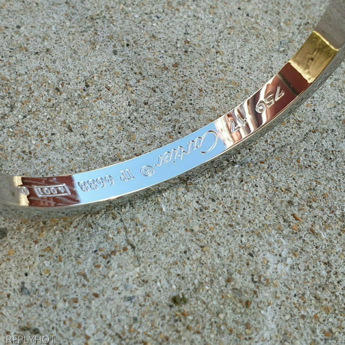 까르띠에 러브팔찌 실버 여성용