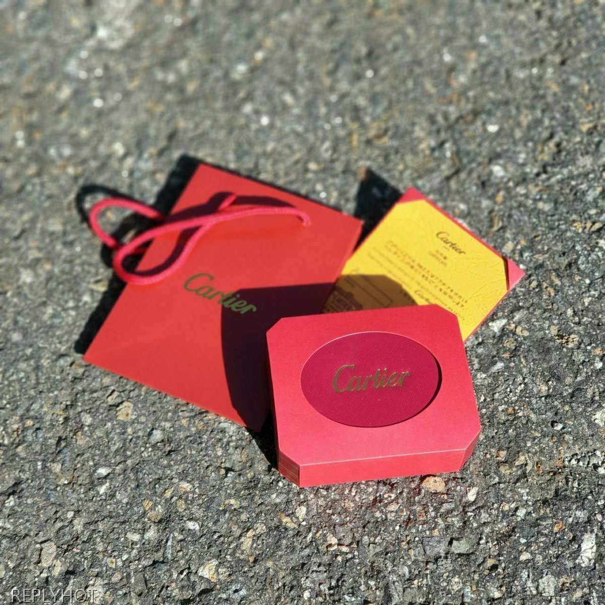 까르띠에 러브팔찌 큐빅 로즈골드 여성용