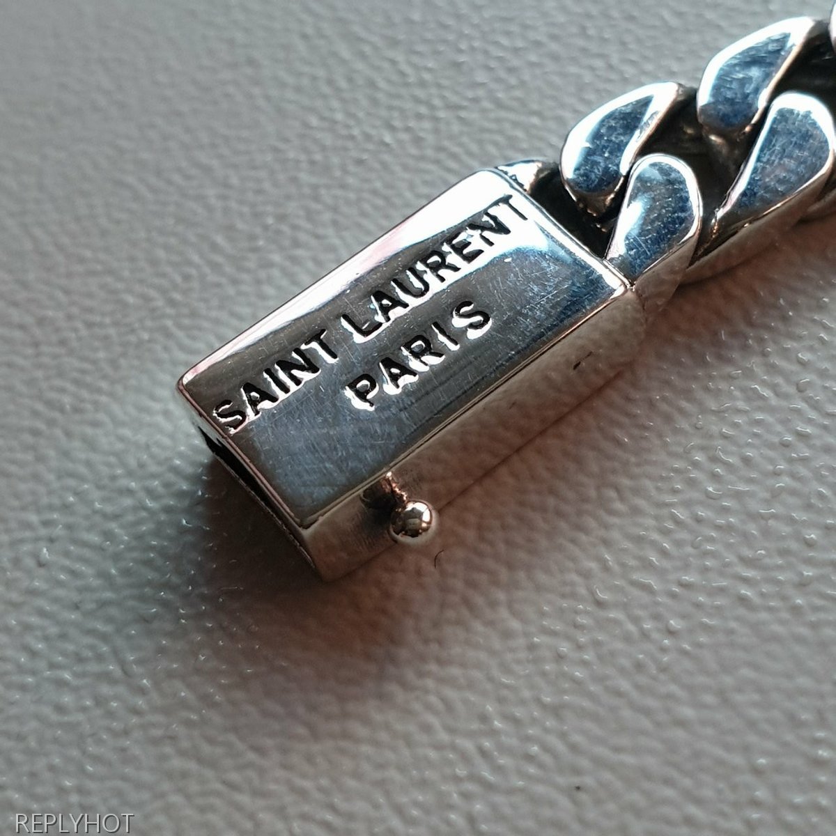 생로랑 체인 팔찌 Silver 92.5