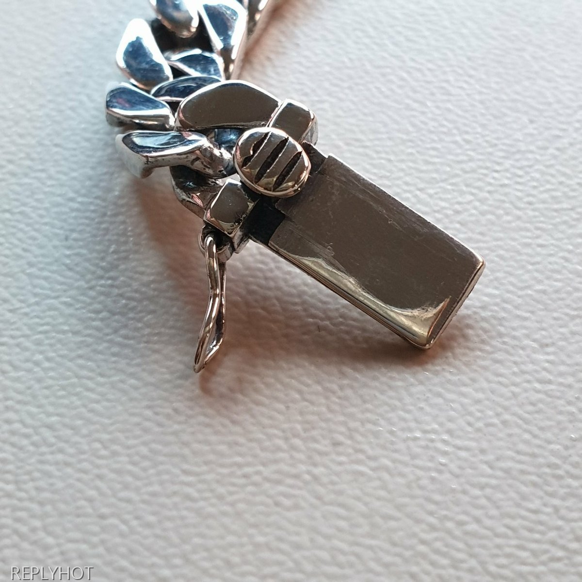 생로랑 체인 팔찌 Silver 92.5