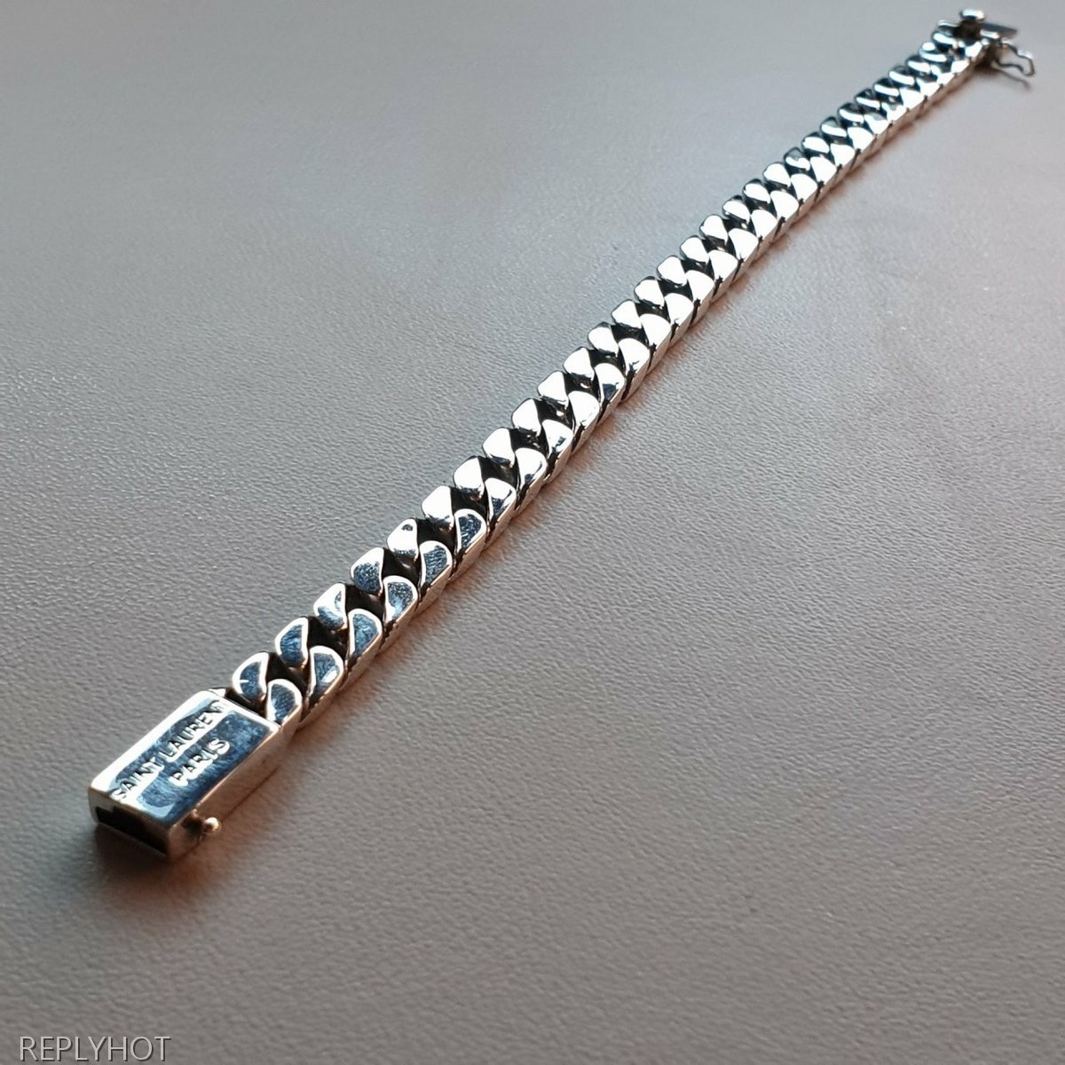 생로랑 체인 팔찌 Silver 92.5