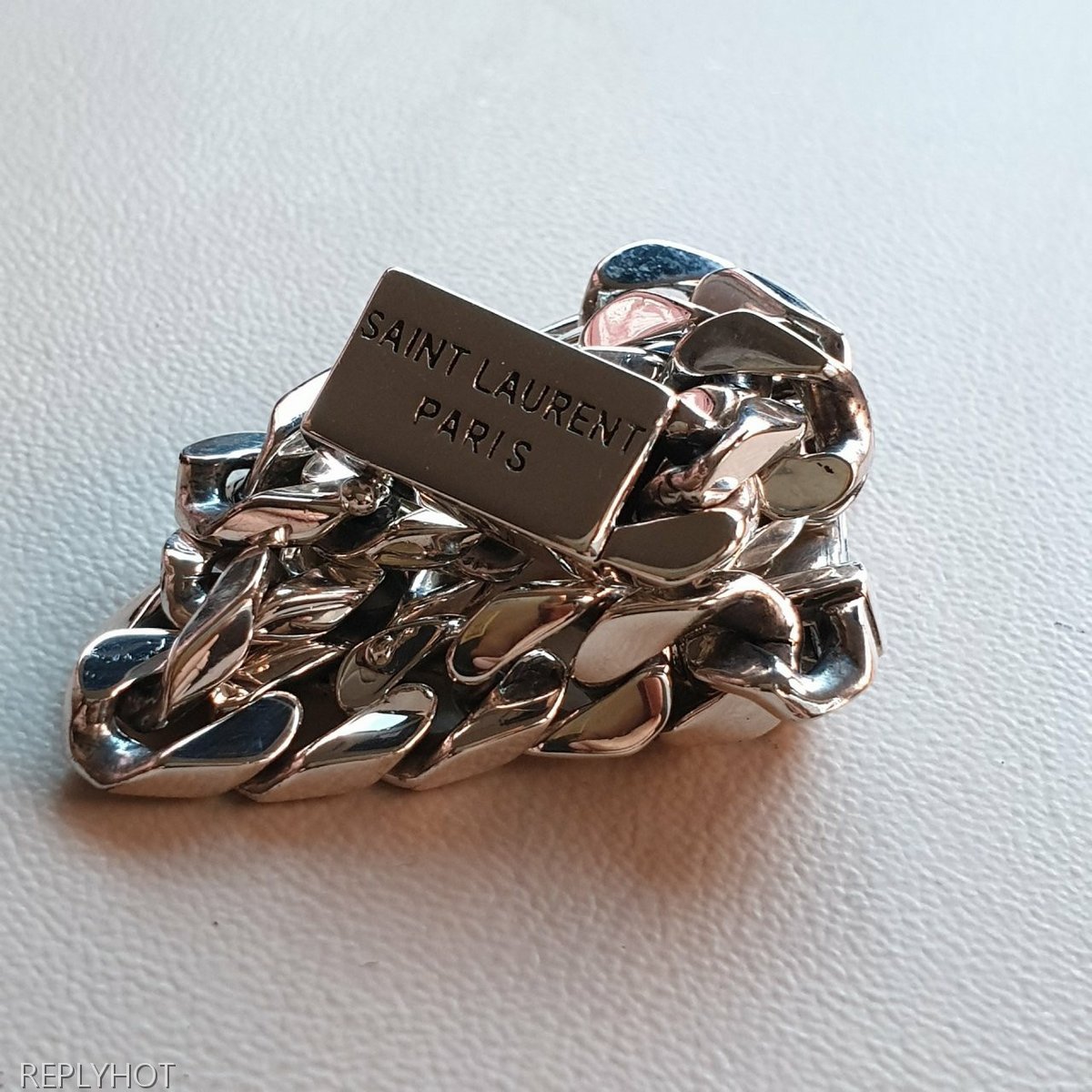 생로랑 체인 팔찌 Silver 92.5