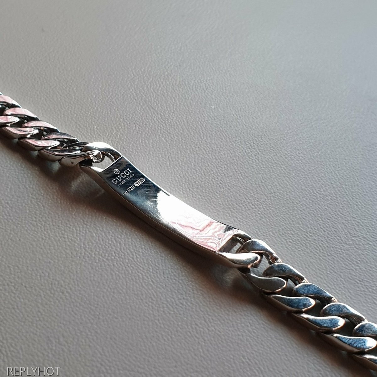 구찌 고스트 팔찌 Silver 92.5