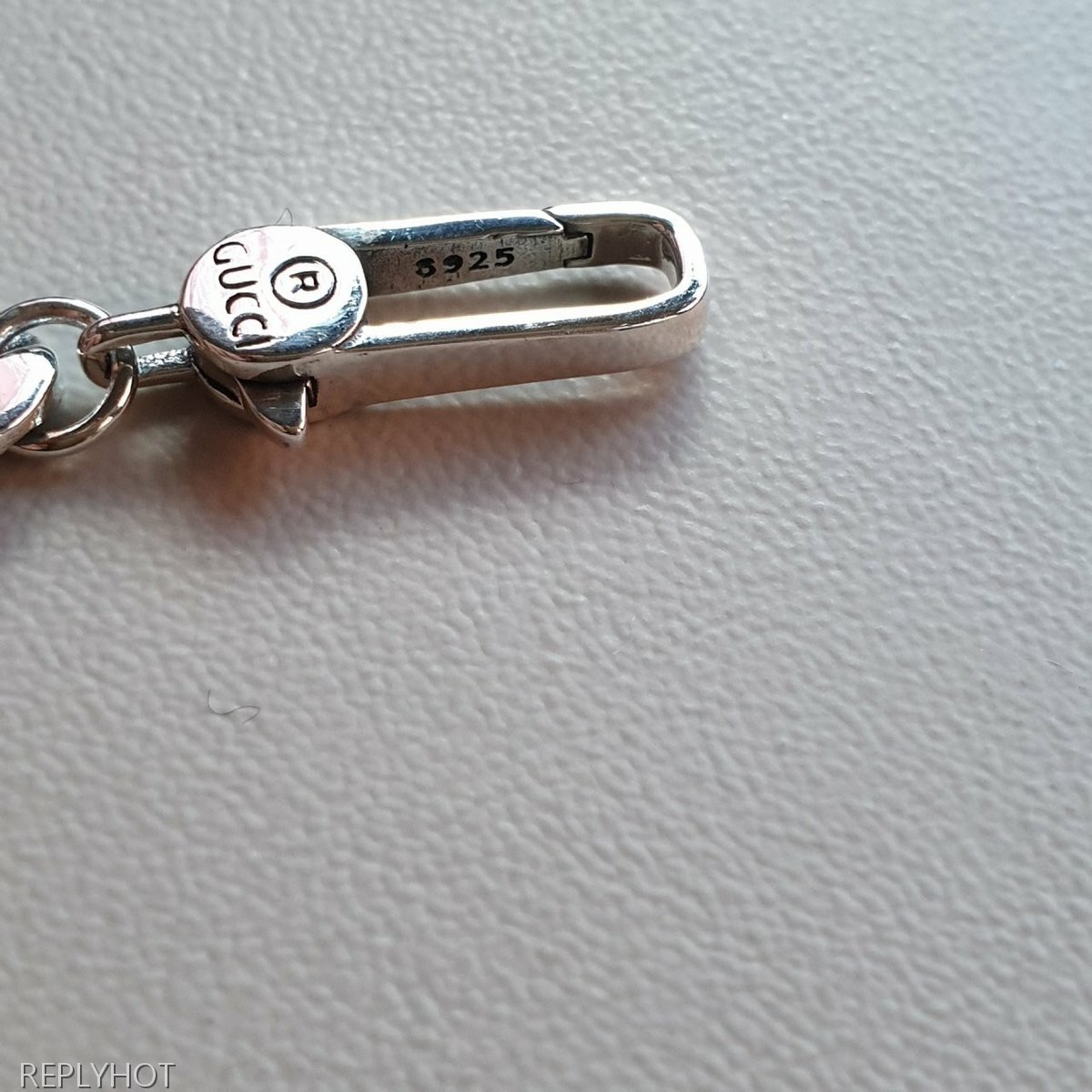 구찌 고스트 팔찌 Silver 92.5