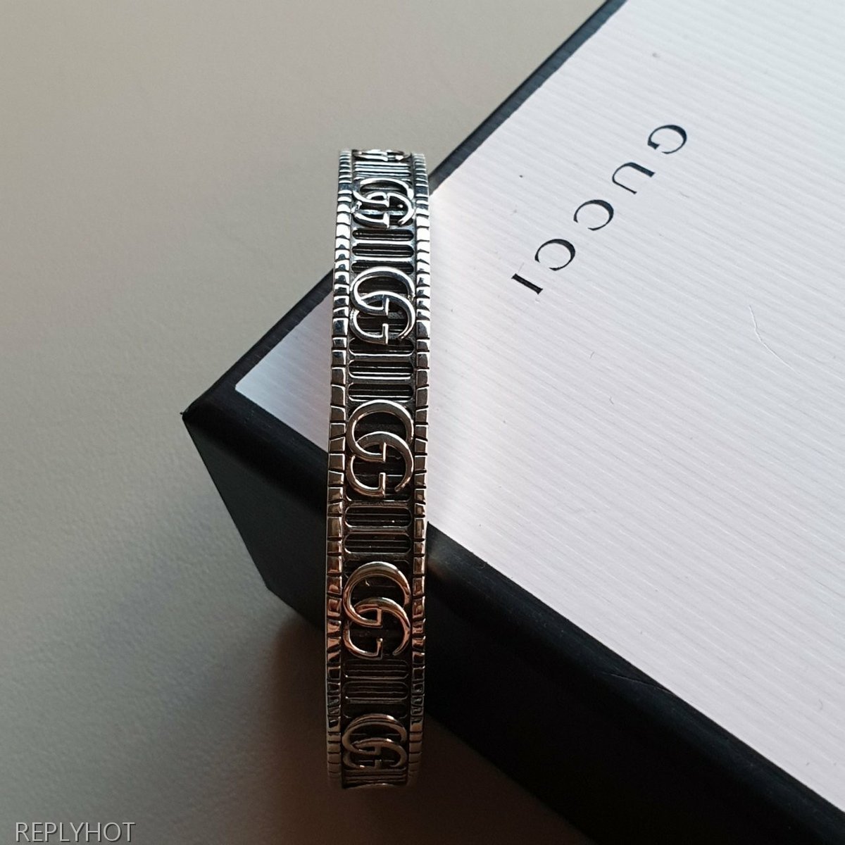 구찌 더블G 팔찌 Silver 92.5