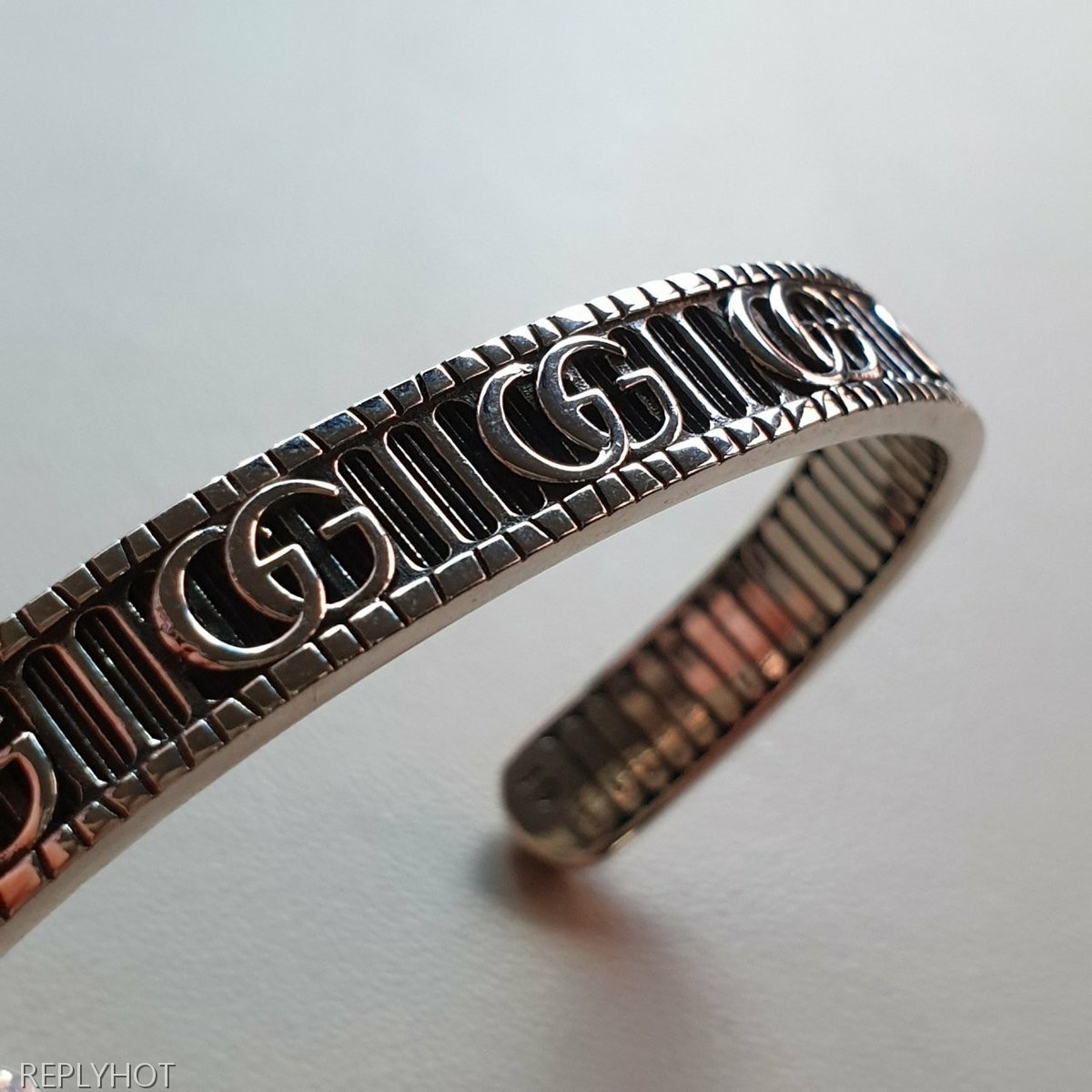 구찌 더블G 팔찌 Silver 92.5