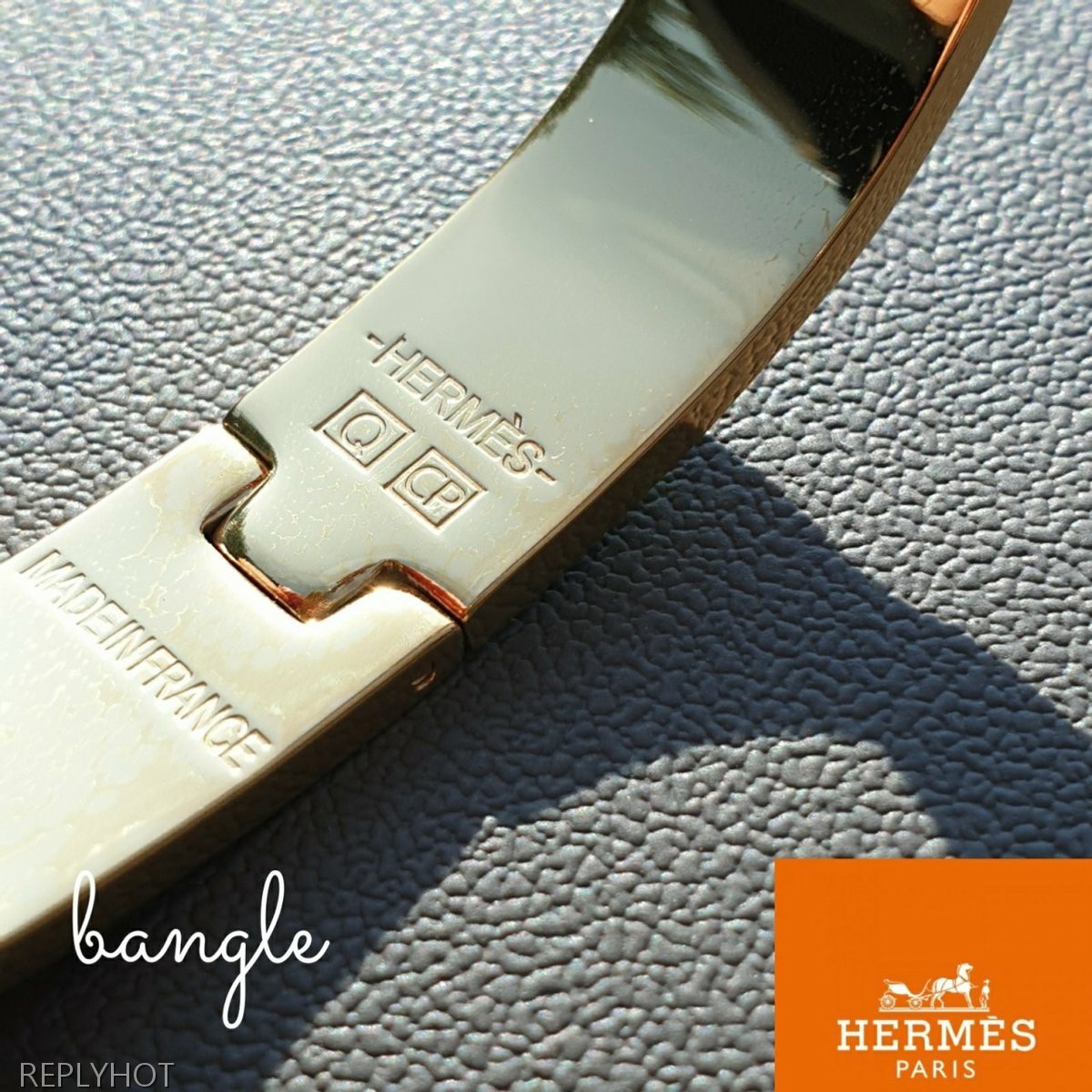 에르메스 클릭야스 뱅글팔찌 핑크