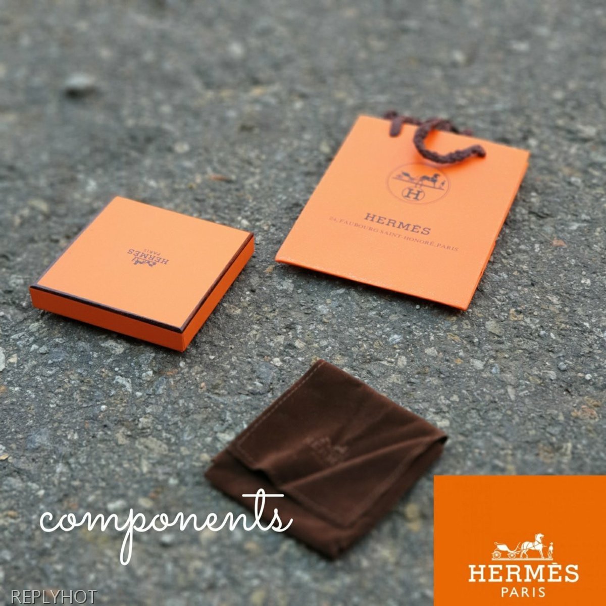 에르메스 클릭야스 뱅글팔찌 핑크