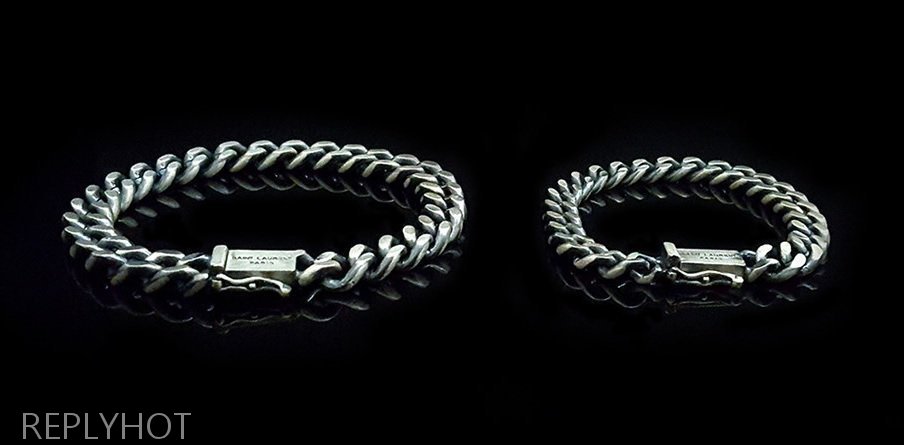 생로랑 체인팔찌