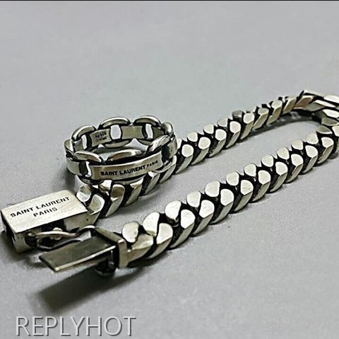 생로랑 체인팔찌
