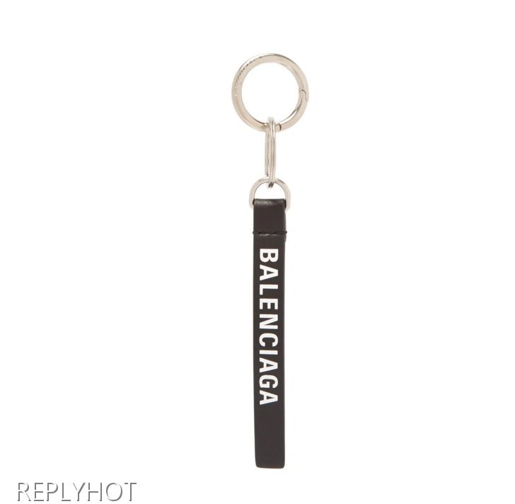 발렌시아가 글리터 에브리데이 키링(블랙)