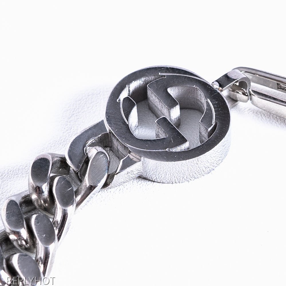 구찌 더블G인터로킹 팔찌