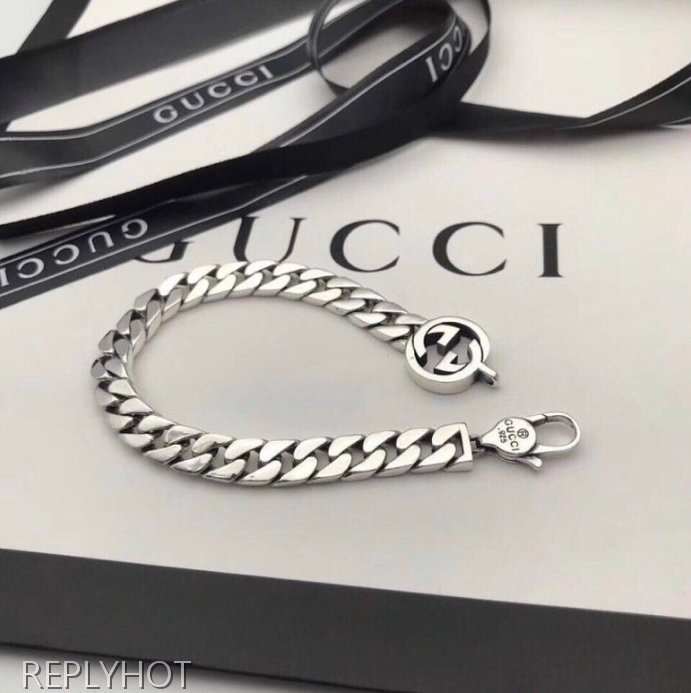 구찌 더블G인터로킹 팔찌
