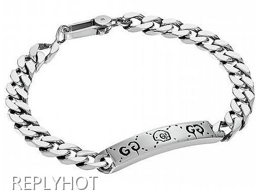 구찌 고스트 체인팔찌