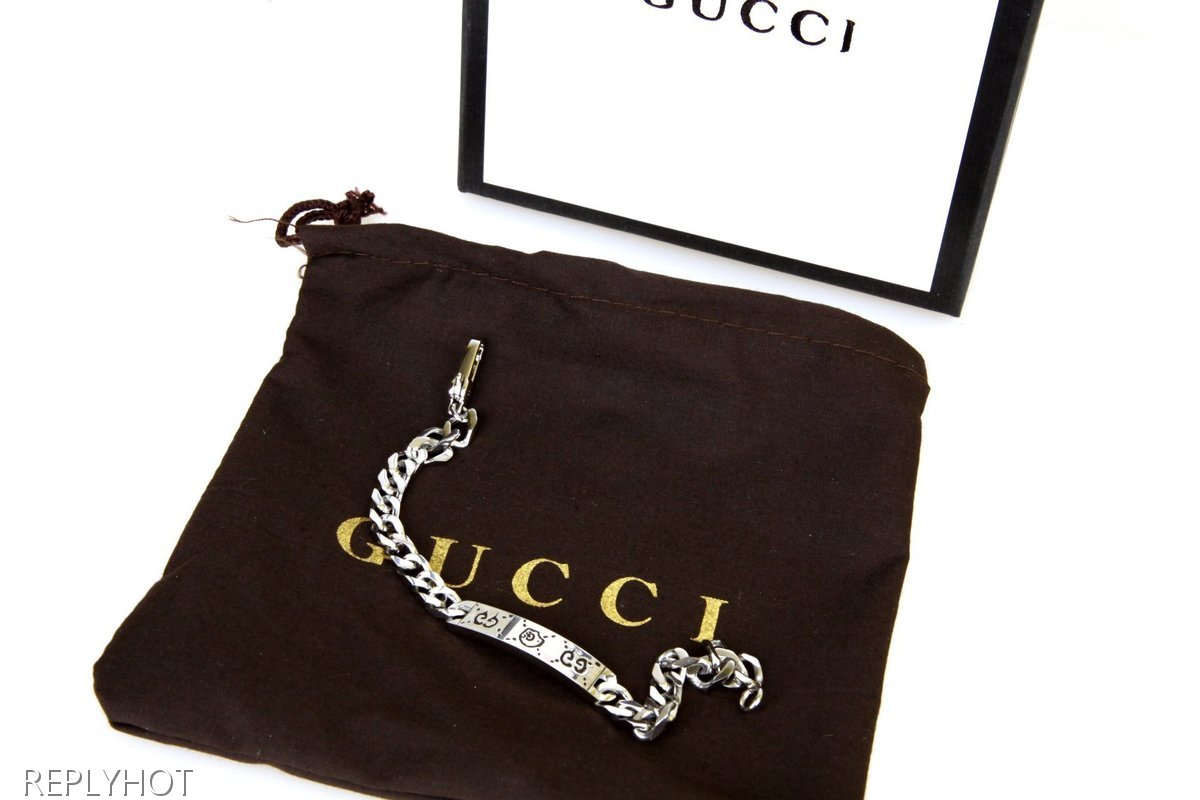 구찌 고스트 체인팔찌