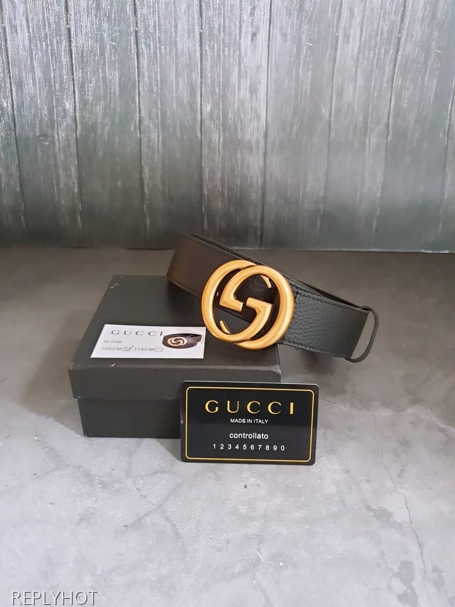 구찌 인터로킹 G 벨트