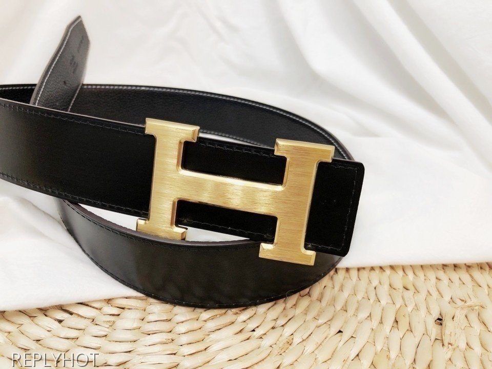 에르메스 고급소가죽 양면 벨트 38MM