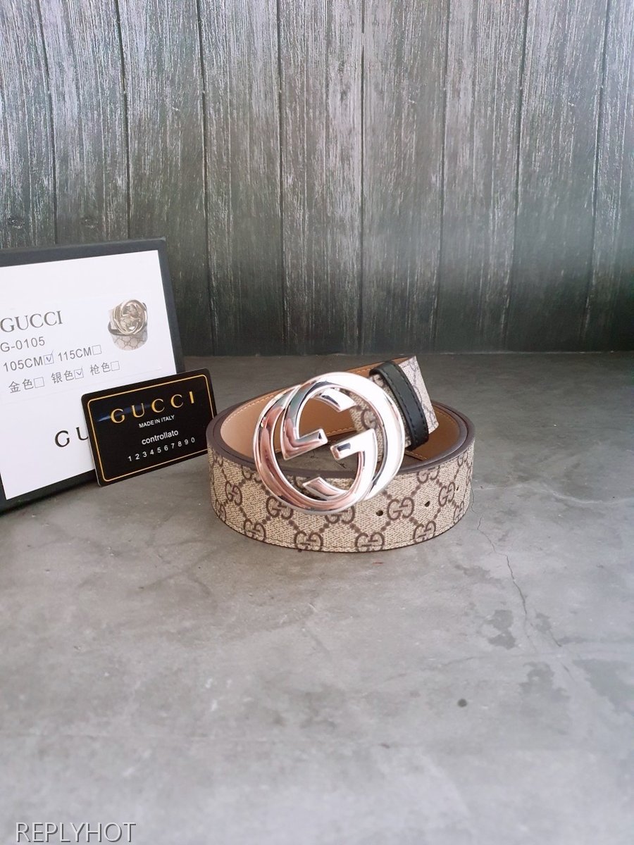 구찌 은장벨트-2