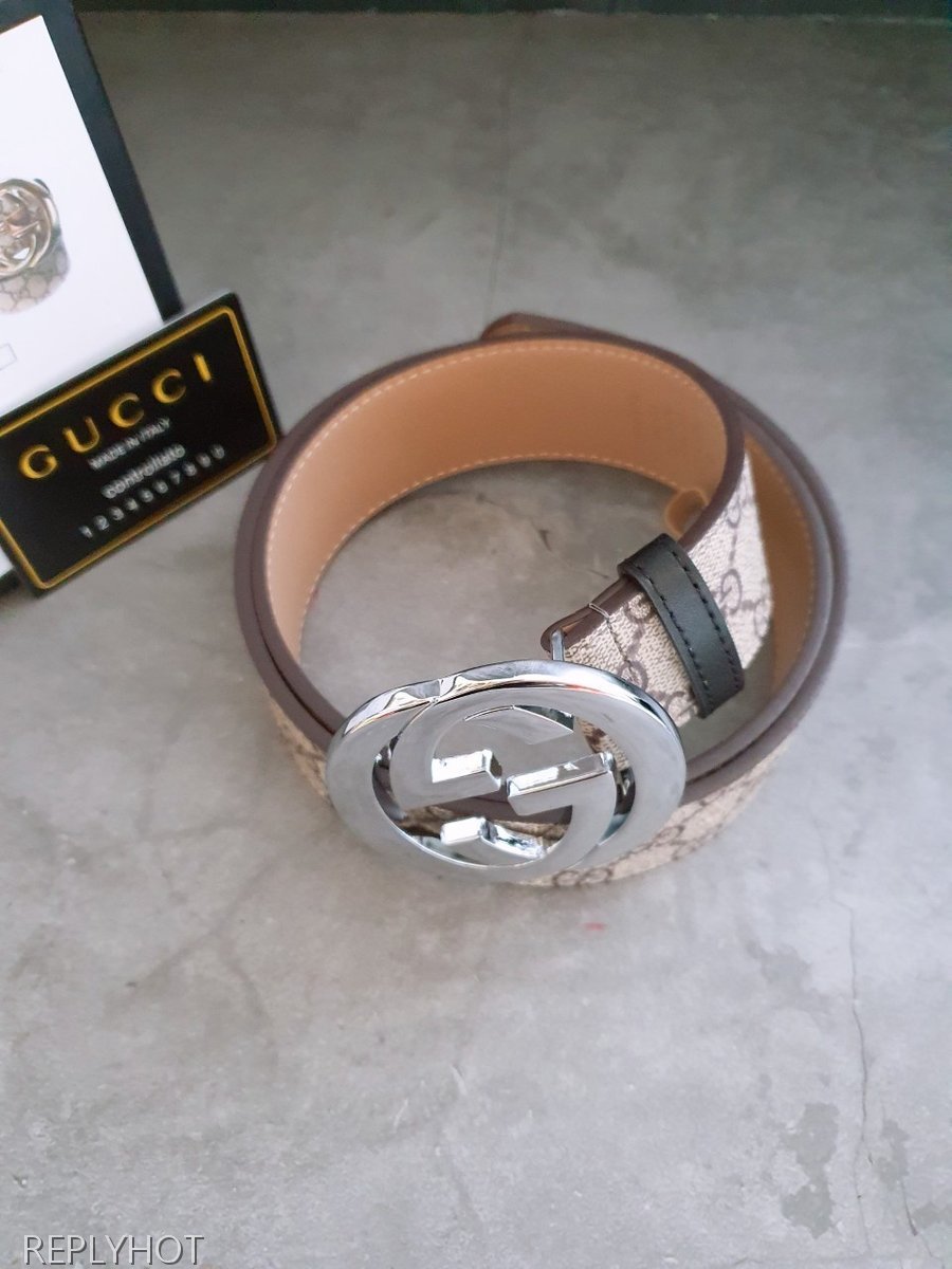 구찌 은장벨트-2