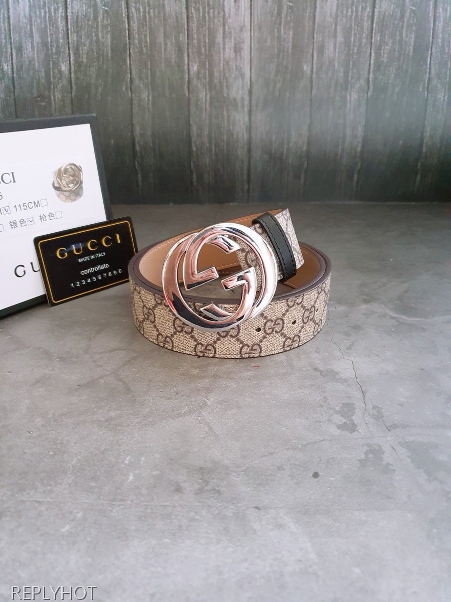 구찌 은장벨트-2