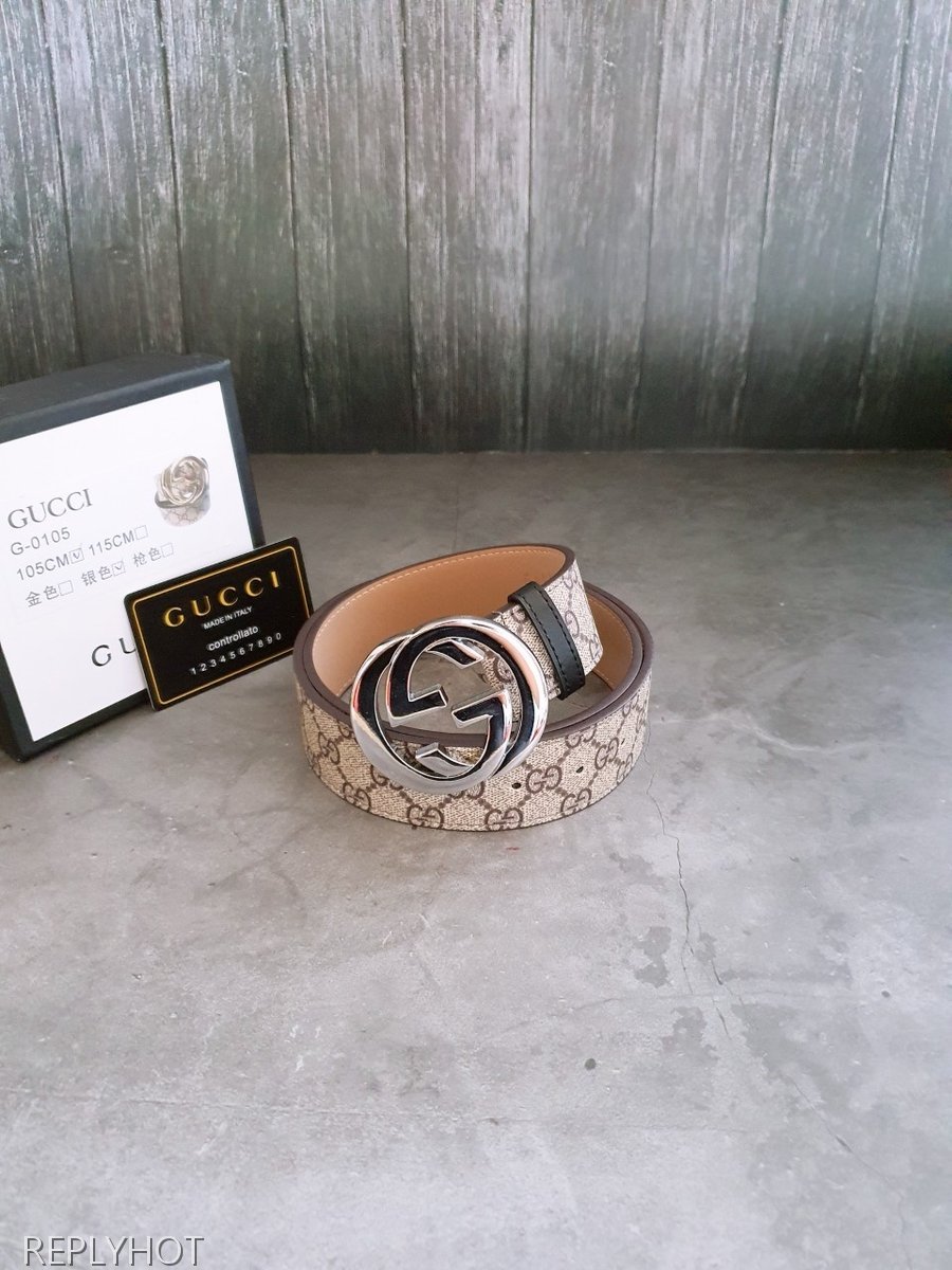 구찌 은장벨트-2