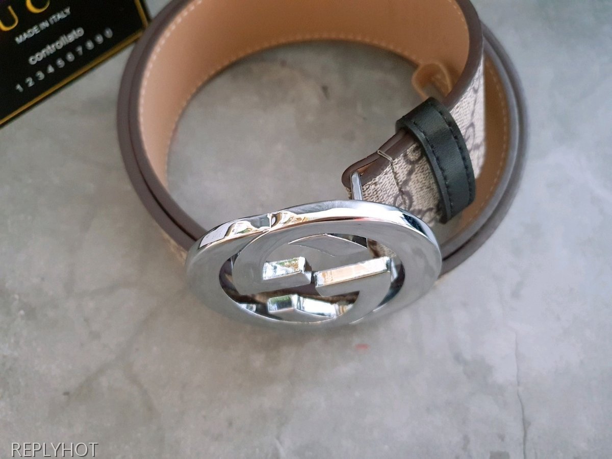 구찌 은장벨트-2