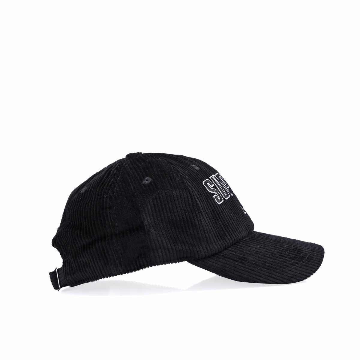 슈프림 x 나이키 아크 코듀로이 6-패널 캡 블랙 모자