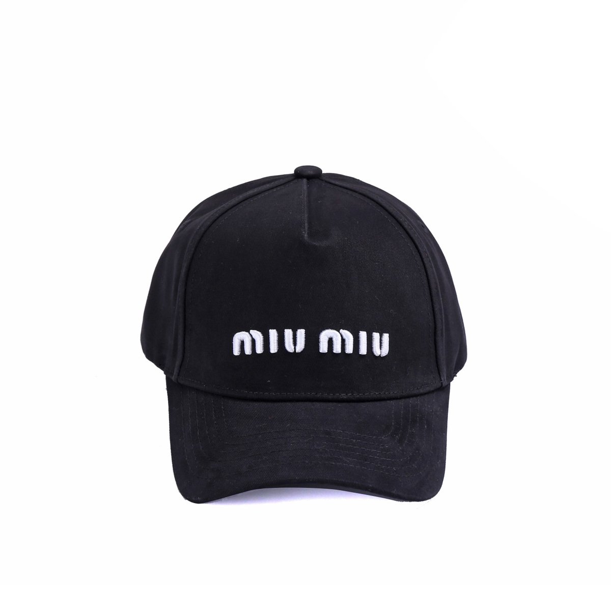 미우미우 드릴베이스 볼캡 모자