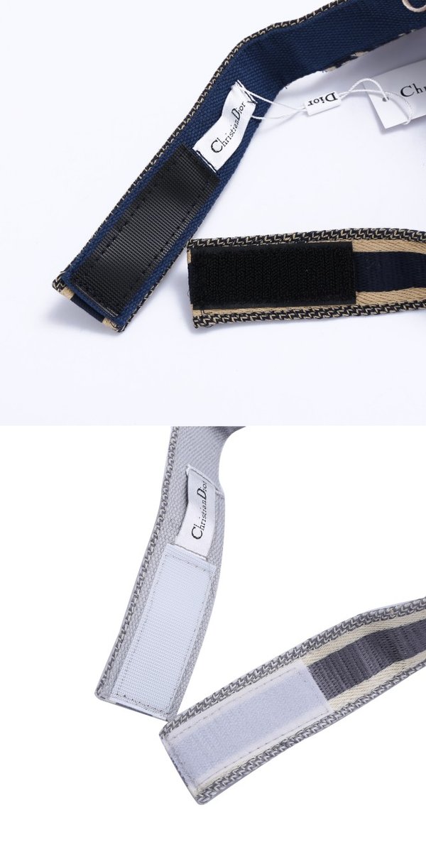 디올 오블리크 바이저 모자 캡