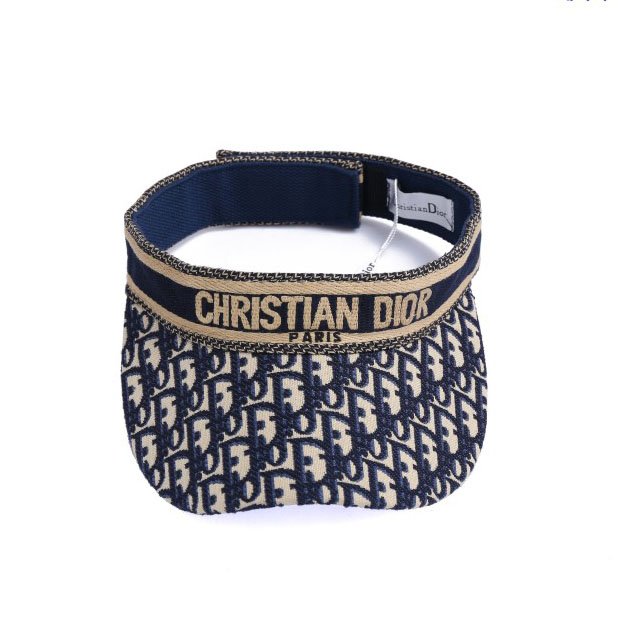 디올 오블리크 바이저 모자 캡