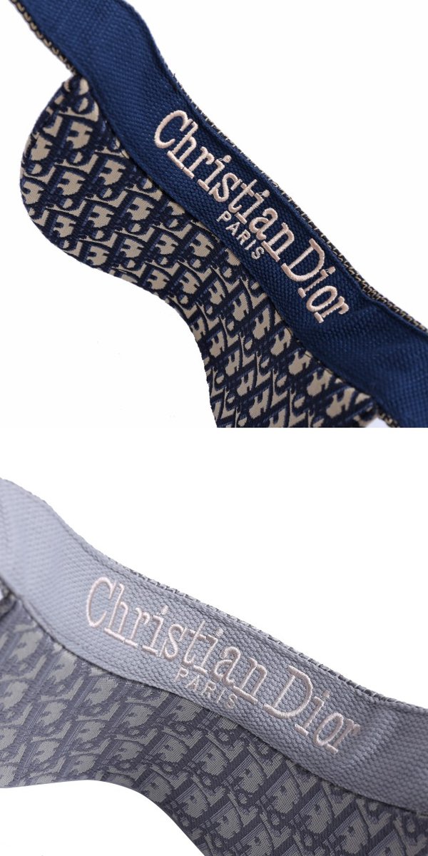 디올 오블리크 바이저 모자 캡