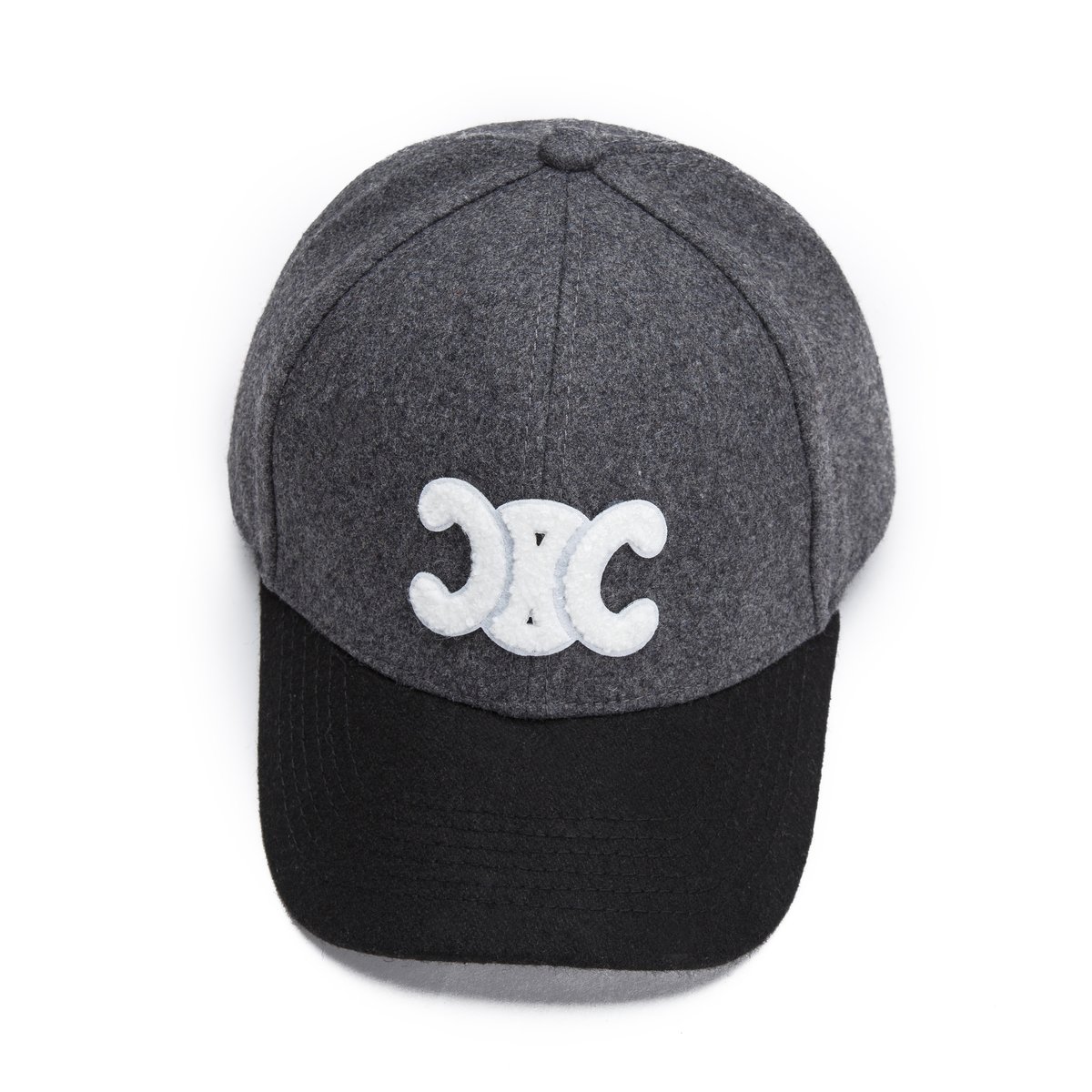 셀린느 트리움페 베이스 볼캡 그레이