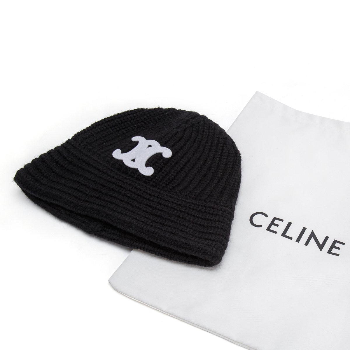 셀린느 트리움페 버킷햇 블랙