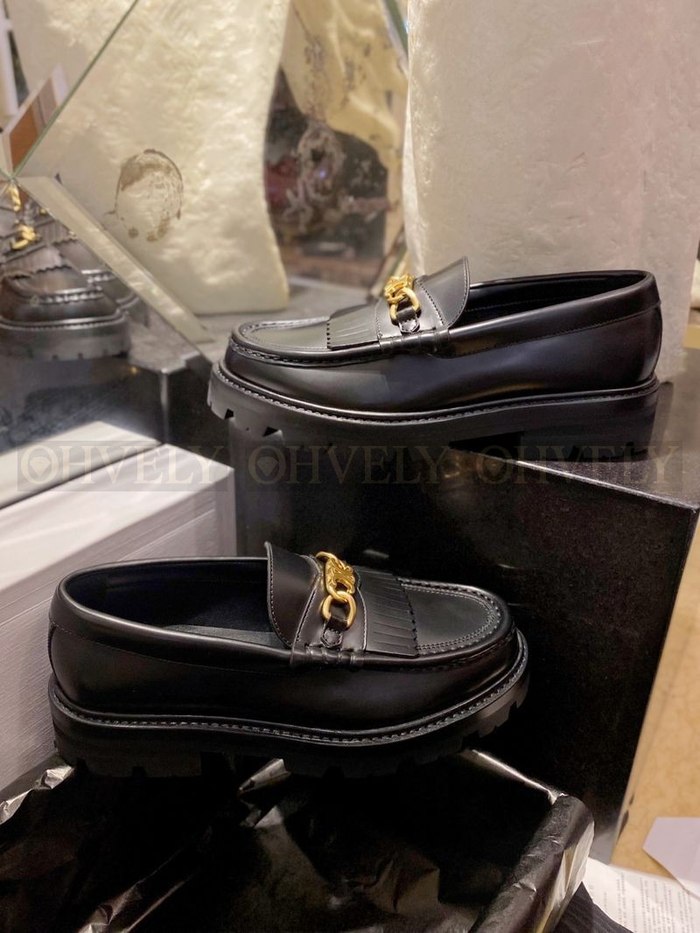 셀린느 로고 로퍼