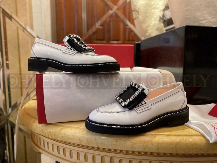 로저비비에 비브 레인저스 스니치 스트라스 버클 로퍼