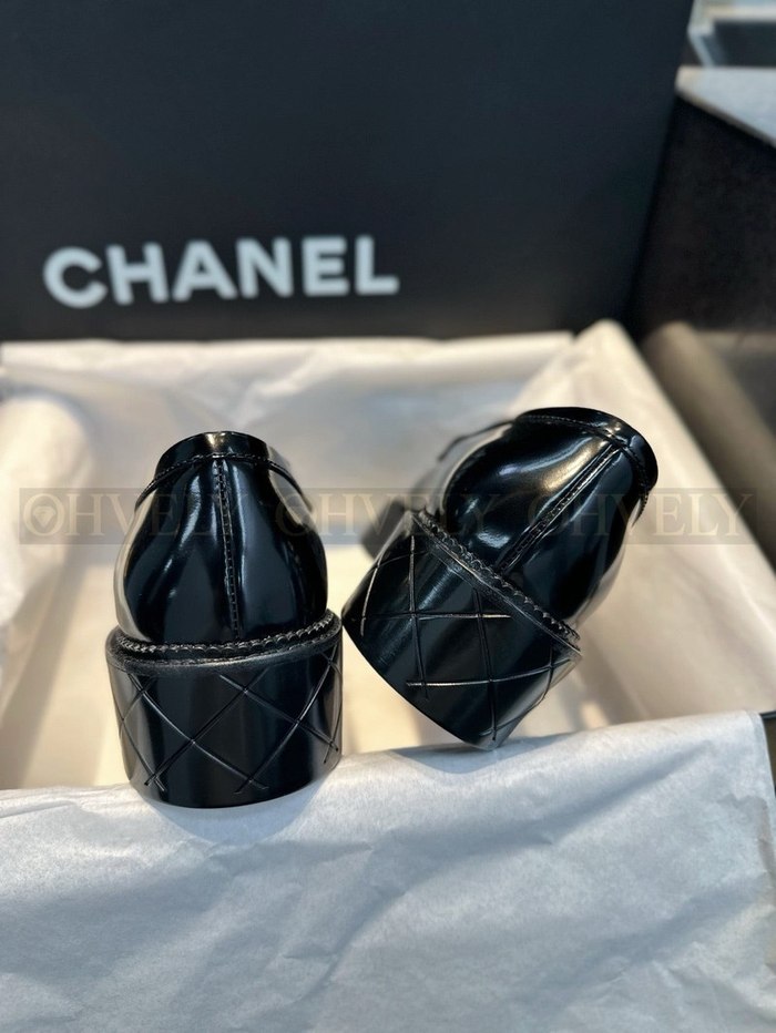 샤넬 CC 로고 샤이니 하트 로퍼