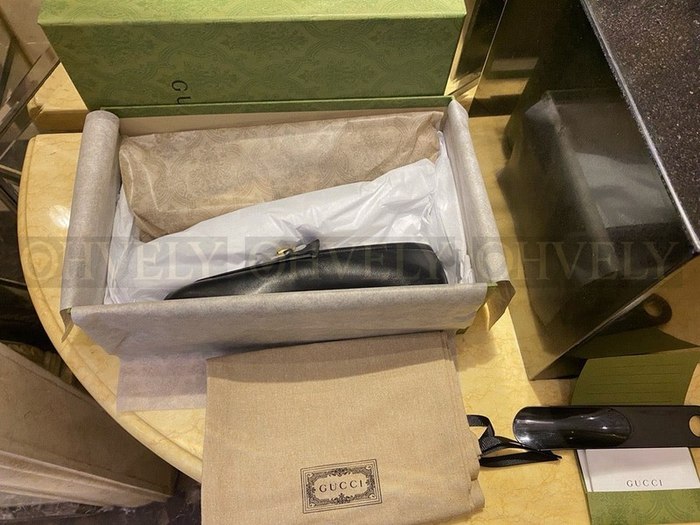 구찌 홀스빗 가죽 로퍼