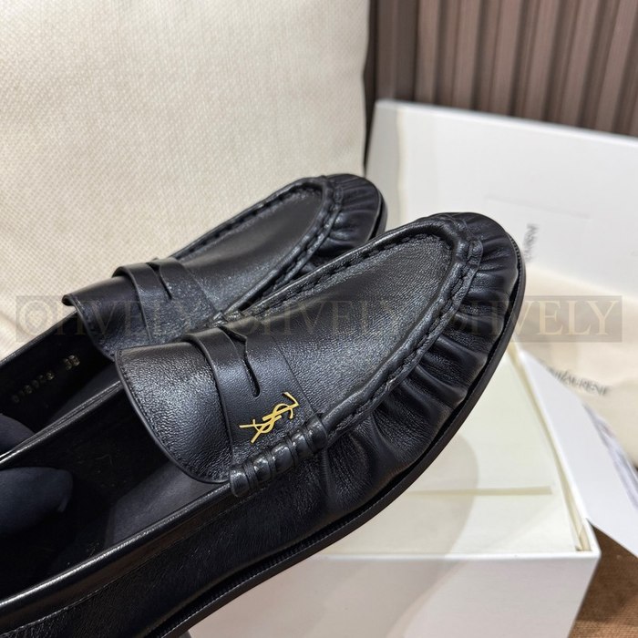 생로랑 레더 페니 로퍼