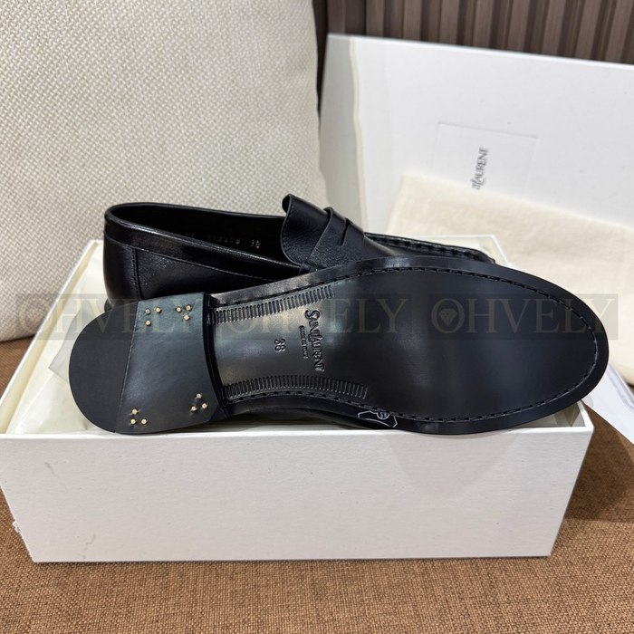 생로랑 레더 페니 로퍼