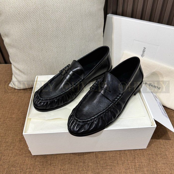 생로랑 레더 페니 로퍼