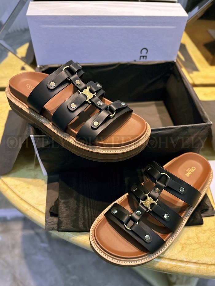 셀린느 티피 슬라이드 샌들