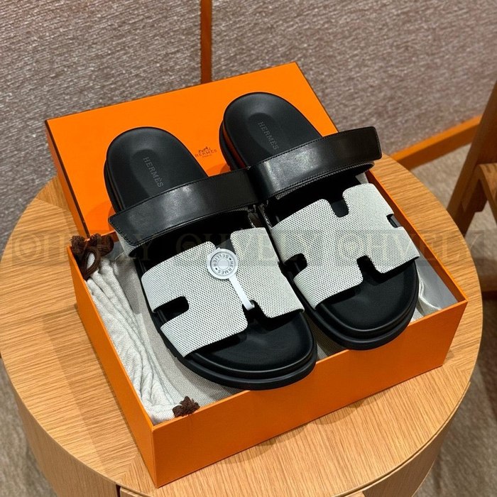 에르메스 CHYPRE 시프레 샌들 데님