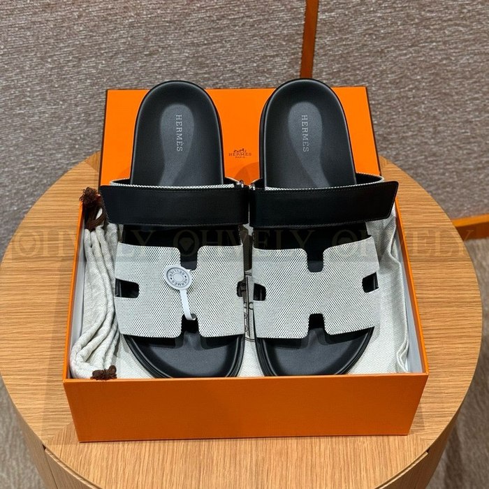 에르메스 CHYPRE 시프레 샌들 데님