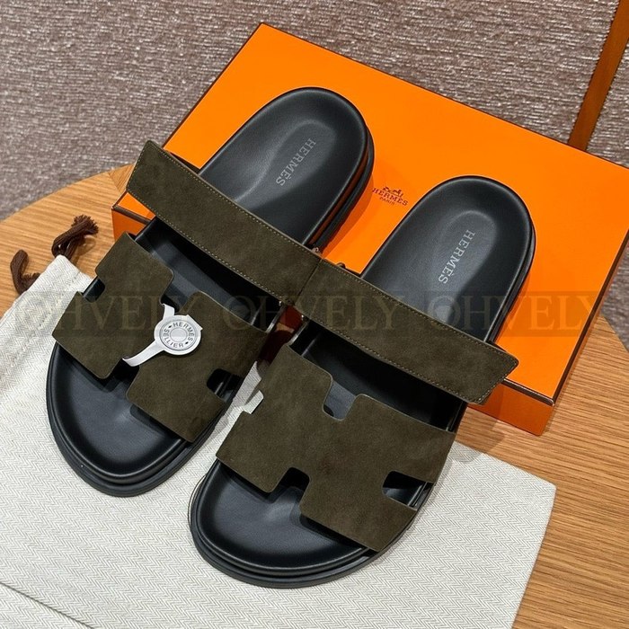 에르메스 CHYPRE 시프레 샌들 스웨이드