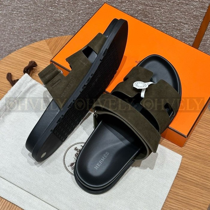 에르메스 CHYPRE 시프레 샌들 스웨이드